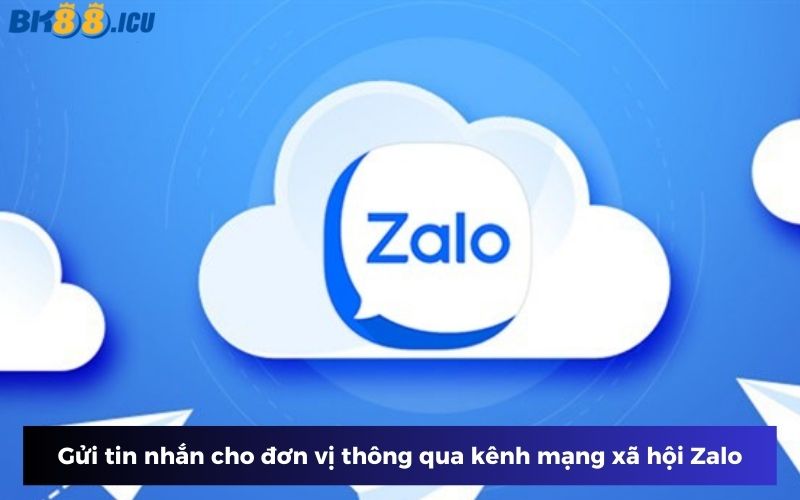 Hướng dẫn cược thủ các liên lạc bằng kênh mạng xã hội zalo Hướng dẫn cược thủ các liên lạc bằng kênh mạng xã hội zalo